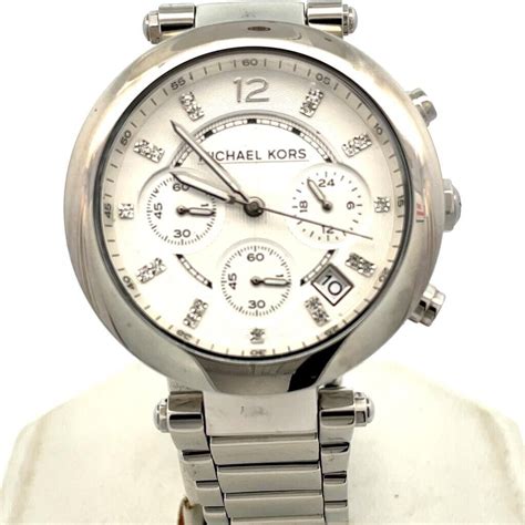 Michael Kors MK5275 Parker silver tone chronograph watch